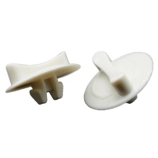 T5T8日光灯纽扣配件格栅灯罩卡塑料卡扣旋扣灯罩荧光灯罩固定扣子