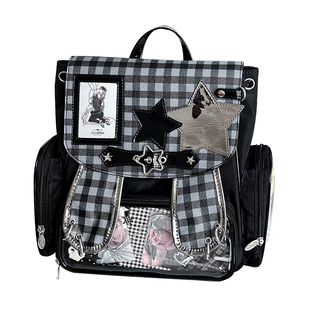 DRDR原创设计星之兔比痛包谷美学生党追星kpop娃包小食量双肩包