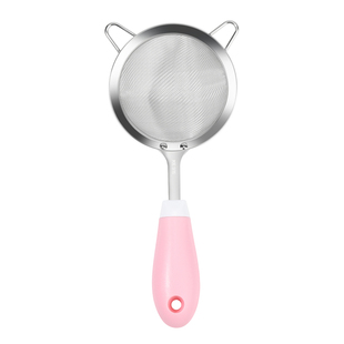 梵乐厨面粉筛304不锈钢漏勺豆浆过滤网筛宝宝婴儿辅食筛烘焙工具