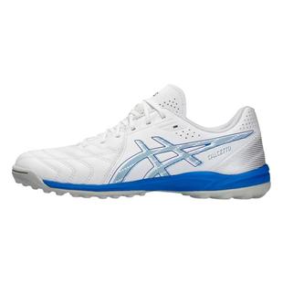 酷锐足球亚瑟士CALCETTO WD 9 TF碎钉人草宽脚足球鞋1113A038-101