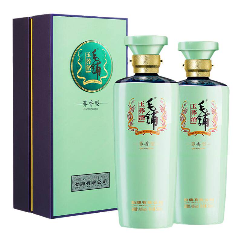 毛铺苦荞酒48度42度玉荞酒500ml瓶装高度白酒基酒毛铺官方旗舰店