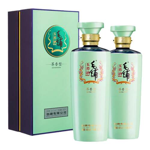 毛铺苦荞酒48度42度玉荞酒500ml瓶装高度白酒基酒毛铺官方旗舰店