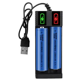18650锂电池3.7V大容量强光手电筒头灯唱戏机风扇电池4.2V充电器