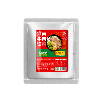 拾翠坊淮南牛肉汤料商用500g批发
