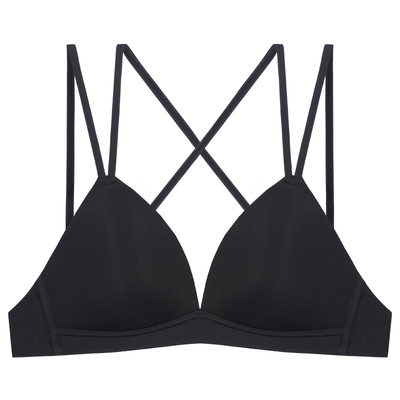 宝诗嫣性感后背交叉带露背夏文胸