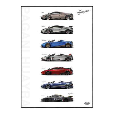 帕加尼挂画装饰画风之子风神手绘