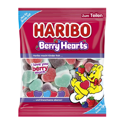 Haribo哈瑞宝酸味莓果心形软糖