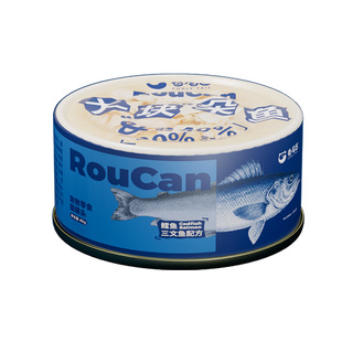 卷尾巴大块肉猫罐头零食营养滋补高蛋白鳕鱼三文鱼双拼成幼猫整箱