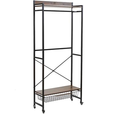 那澜多好可移动落地式衣帽架