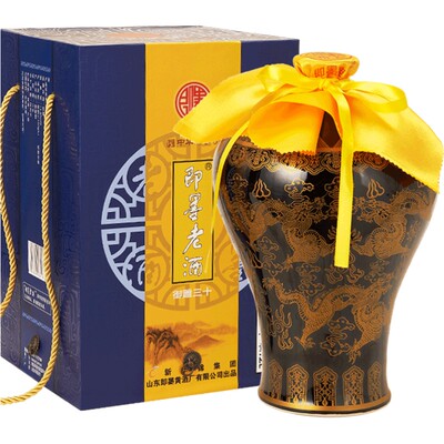 即墨老酒窖藏三十年陈酿坛装礼盒