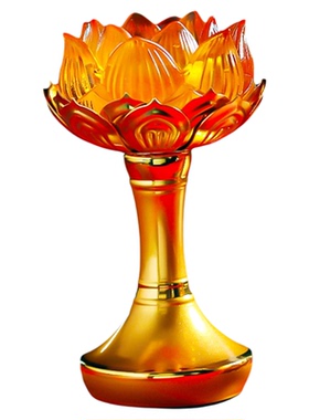 格宏酥油灯座供佛琉璃佛前灯架