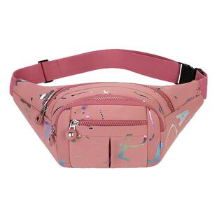 腰包女款跑步手机袋大容量户外运动手机钱包耐磨防水收银多功能男