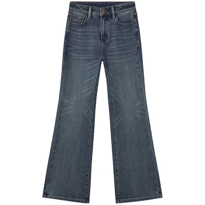 25年冬季新款女士时尚喇叭牛仔裤