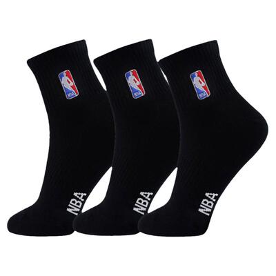 NBA男子中筒加大码跑步篮球袜