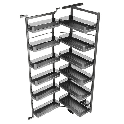 鲁班匠心铝合金大怪物高柜联动篮