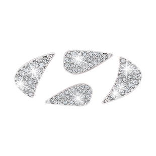 现代汽车方向盘车标装饰钻贴IX35伊兰特名图途胜悦动改装内饰用品