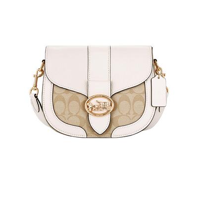 COACH/蔻驰女士马鞍包经典标志