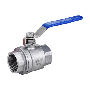 316/316L不锈钢球阀二片式内螺纹耐高压高温阀门DN15 20 254分6分