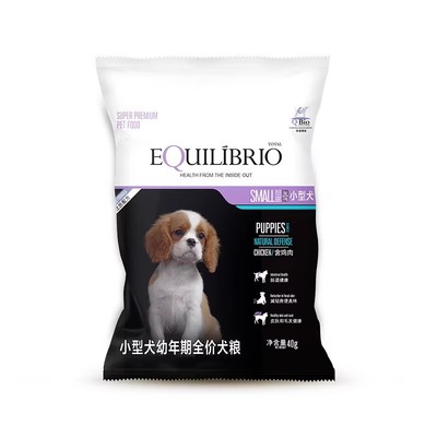 【天猫u先】英派特狗粮试用装小型犬幼年期全价犬粮40g*5袋小包装