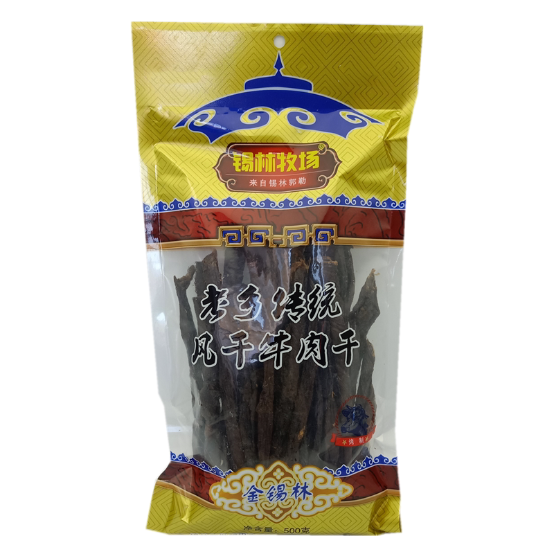 锡林牧场超干牛肉干内蒙古特产
