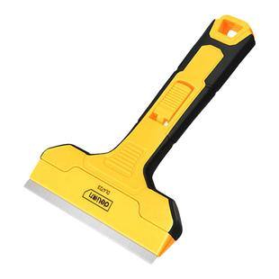 得力工具铲刀清洁刀铝合金玻璃刮污刀地板加长铲墙皮去污美缝除胶