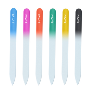 GOSOL玻璃指甲锉德国进口打磨条修甲锉砂条刀磨指甲美甲正品儿童