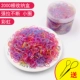 Rainbow Color Small Circle 2000 Roots (отправка коробки для хранения, вытягивание иглы)