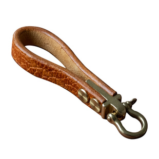 钥匙扣枥木手工植鞣革头层牛皮汽车钥匙扣真皮钥匙扣钥匙扣牛皮