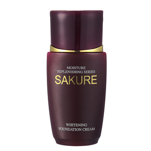 樱花源精纯遮瑕粉底霜40g 粉底液保湿修饰肤色化妆品专柜正品