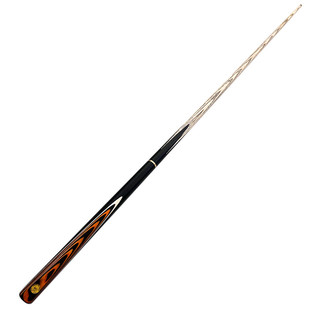 熊熊台球杆小头杆9MM10MM黑8加重型双节分体斯诺克大头橡木桌球杆