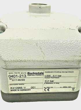BARKSDALE  D1T-M2SS 0401-213 Pressure Switch 0.005 to 0.11 b