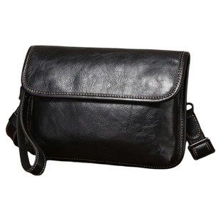 冷兽男士真皮单肩包背包男款斜挎包软牛皮手拿包手抓包男包休闲