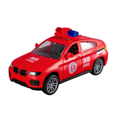 儿童惯性警车玩具可开门小汽车