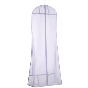 高端婚纱防尘罩加长大拖尾礼服汉服透明收纳袋罩衣服大衣防尘套子