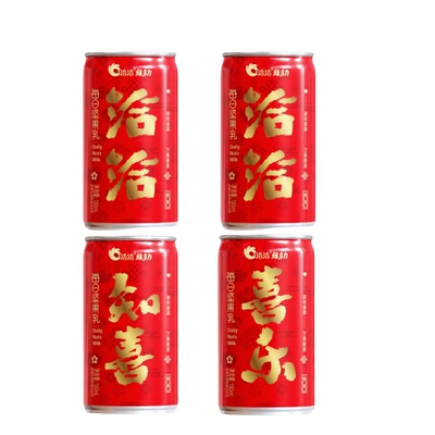 【会员专享】洽洽维多力每日坚果乳植物蛋白巴旦木奶180ml*4罐