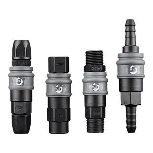 气管快速接头空压机公母自锁气动快插SP20PP/SH30PH/SM40PM/SFPF