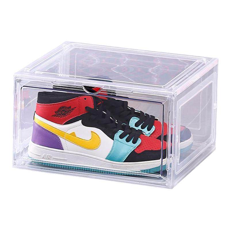 鞋盒收纳盒透明黑色鞋子收纳神器省空间鞋架子鞋柜鞋收纳鞋架宿舍