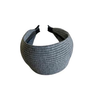 易梦玲同款复古针织发箍女款高颅顶运动头箍加宽坑条发带洗脸发卡