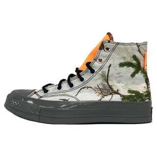 Converse匡威女款1970s Gore-Tex 潮流白迷彩日常防泼水高帮板鞋