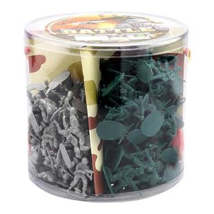 JEU旧义怀旧战争兵人模型四国兵团美国英国中古士兵44款形态玩具