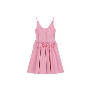 FTT FlyTheTruth『盛夏时代』 法式吊带连衣裙女夏高级感收腰裙子