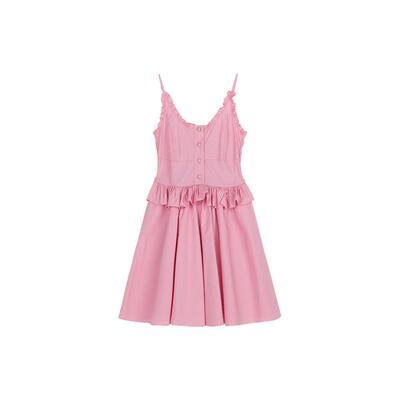 法式吊带连衣裙女高级感收腰裙子