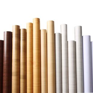 家具翻新贴纸自粘木纹贴纸墙纸贴皮衣柜柜子仿木木板木门桌面防水