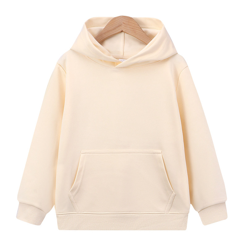儿童卫衣定制纯棉连帽长袖外套演出服印字小学生运动会班服印logo
