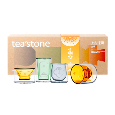 teastone高硼硅玻璃家用送礼水杯