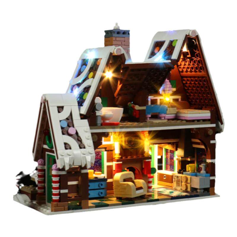 姜饼屋积木BrickBling适用乐-高