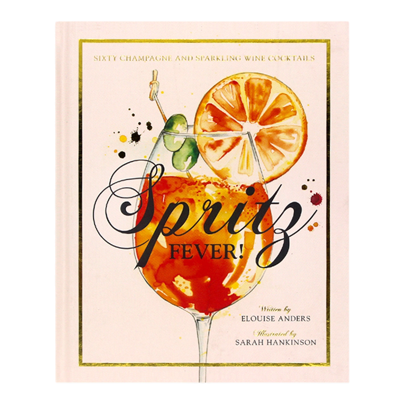 现货包邮 英文原版 Spritz Fever! 60款香槟与气泡葡萄酒鸡尾酒收录 经典欧洲利口酒 鸡尾酒食谱