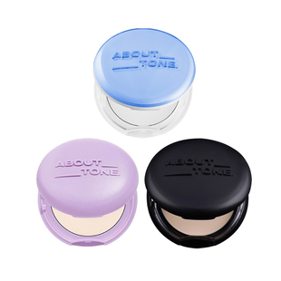abouttone粉饼bbia马卡龙遮瑕散粉黑色隐形毛孔eglips定妆持久