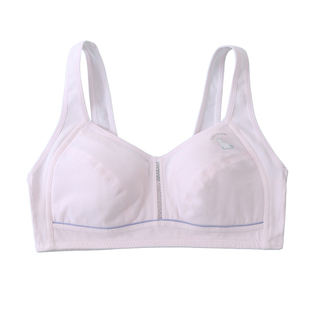 高中生内衣女初中生发育期少女纯棉无海绵大码运动小背心学生文胸