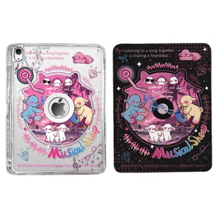 【旋转款x磁吸拆分】适用于ipad平板保护套音乐小猫2025款air6亚克力mini7书本式10.9全包2021第十代苹果13寸